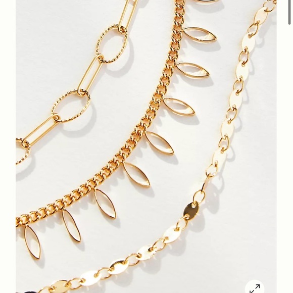 NWT set of 3 geometric anklets - Picture 3 of 7